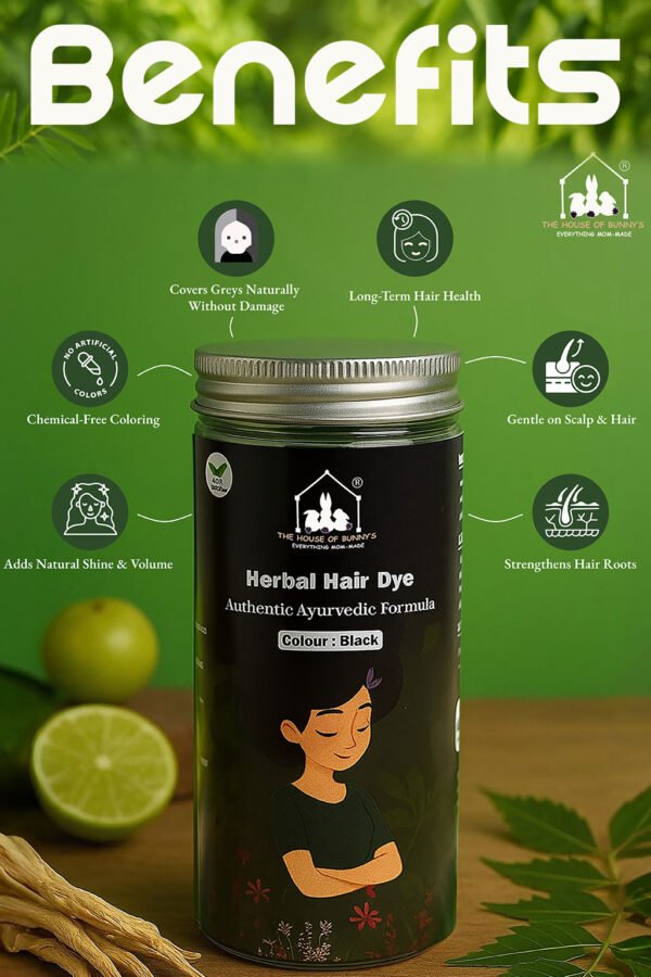 Herbal Hair Dye (100g) – The House of Bunny’s