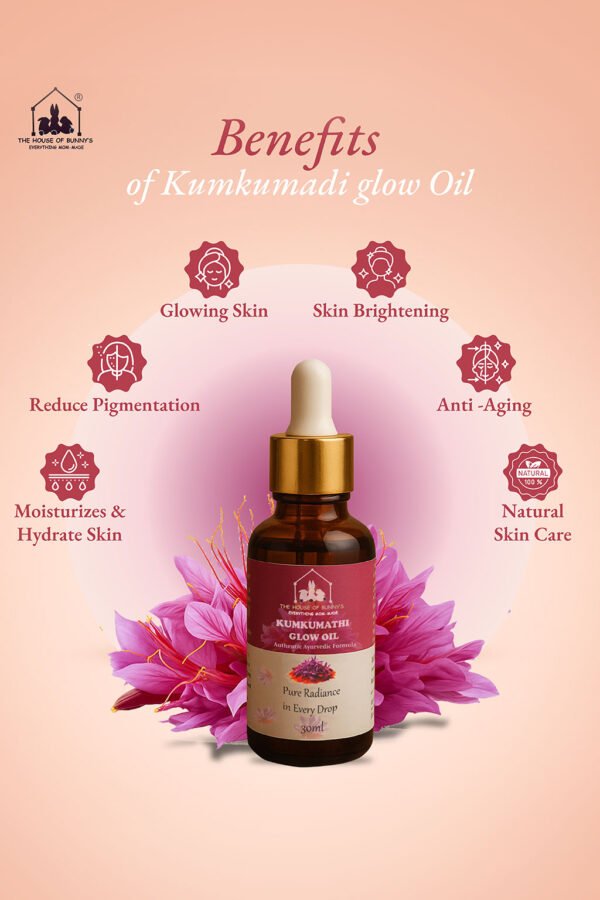 House of Bunnys Kumkumadi Thailam (30ml) - Image 2