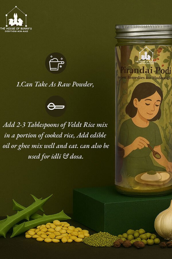 Pirandai Podi – The House of Bunny’s - Image 3