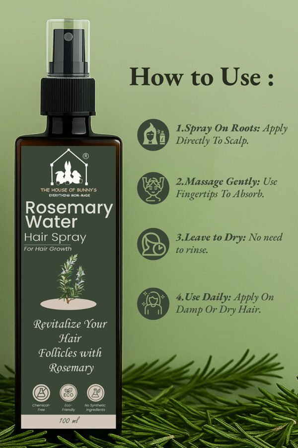 Rosemary Hair Spray – The House of Bunny’s - Image 2