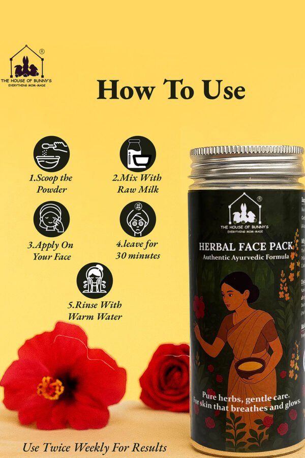 Skin Brightening Pack (100g) - Image 3